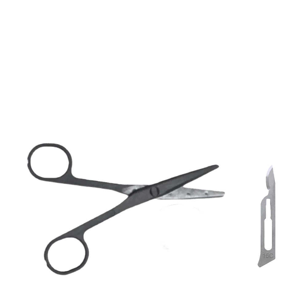 Scissors or blades